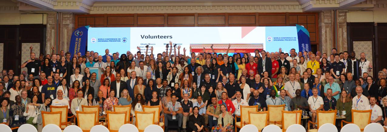 Delegates at the World Conference on Drowning Prevention 2025 in Sharm El Sheikh